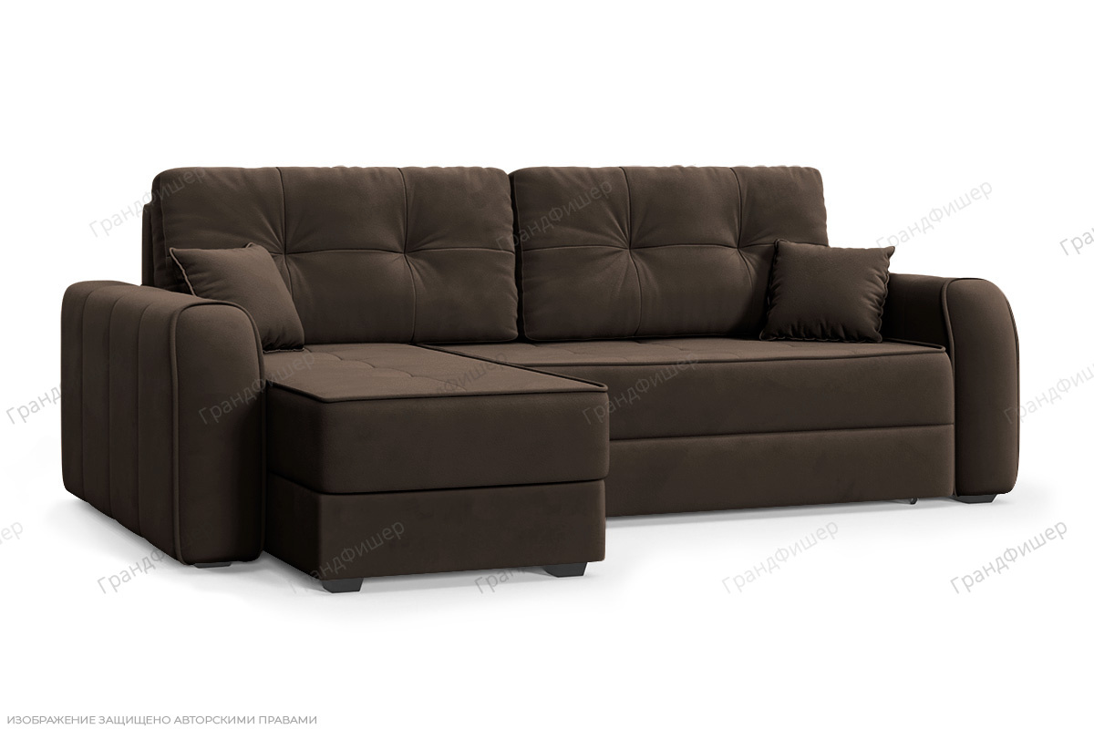 Угловой диван Кайман-12 Энерджи Лайт 810_7 Вид по диагонали