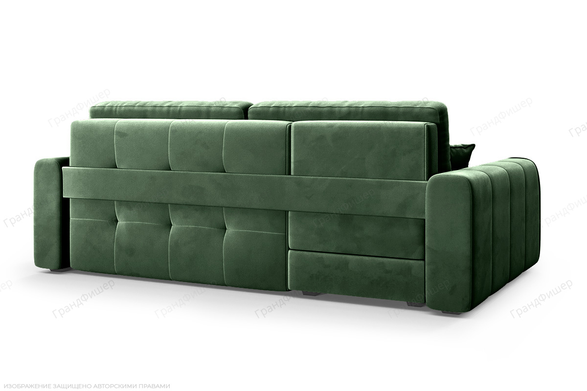 Угловой диван Кайман-12 Amigo Green Вид сзади
