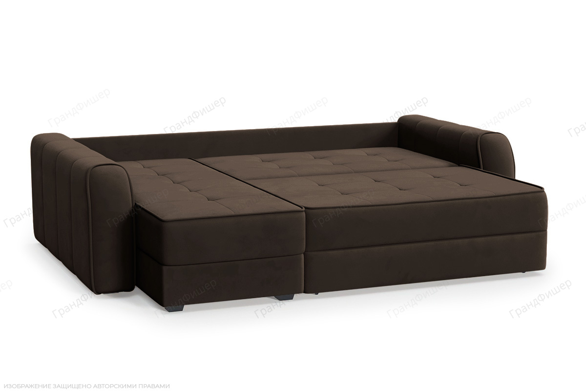 Угловой диван Кайман-12 Энерджи Лайт 810_7 Спальное место