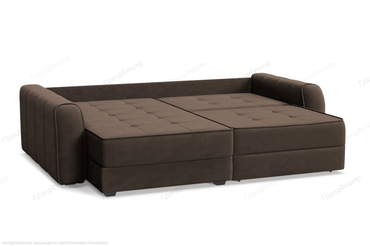 Угловой диван Кайман-13 Энерджи Лайт 810/7 Спальное место