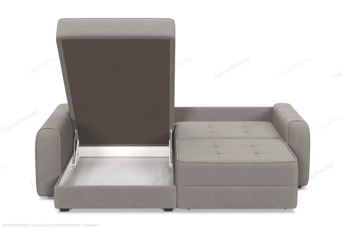 Угловой диван Кайман-13 Энерджи Лайт 810/16 Ящик для белья