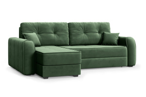 Угловой диван Кайман-12 Amigo Green Вид по диагонали