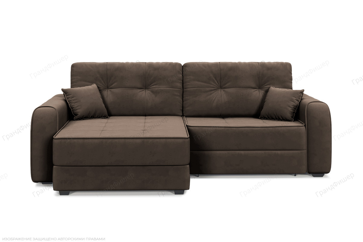 Угловой диван Кайман-13 Энерджи Лайт 810/7 Вид спереди