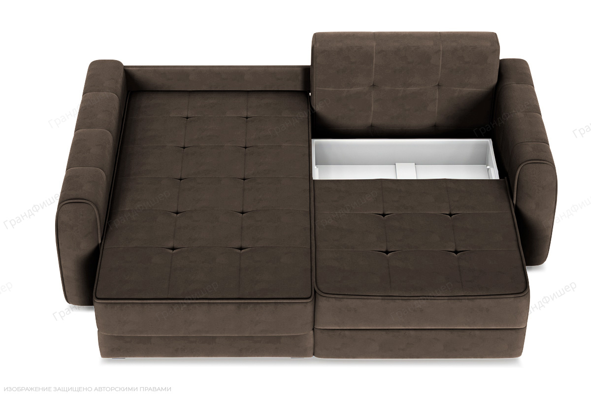 Угловой диван Кайман-13 Энерджи Лайт 810/7 Ящик для белья