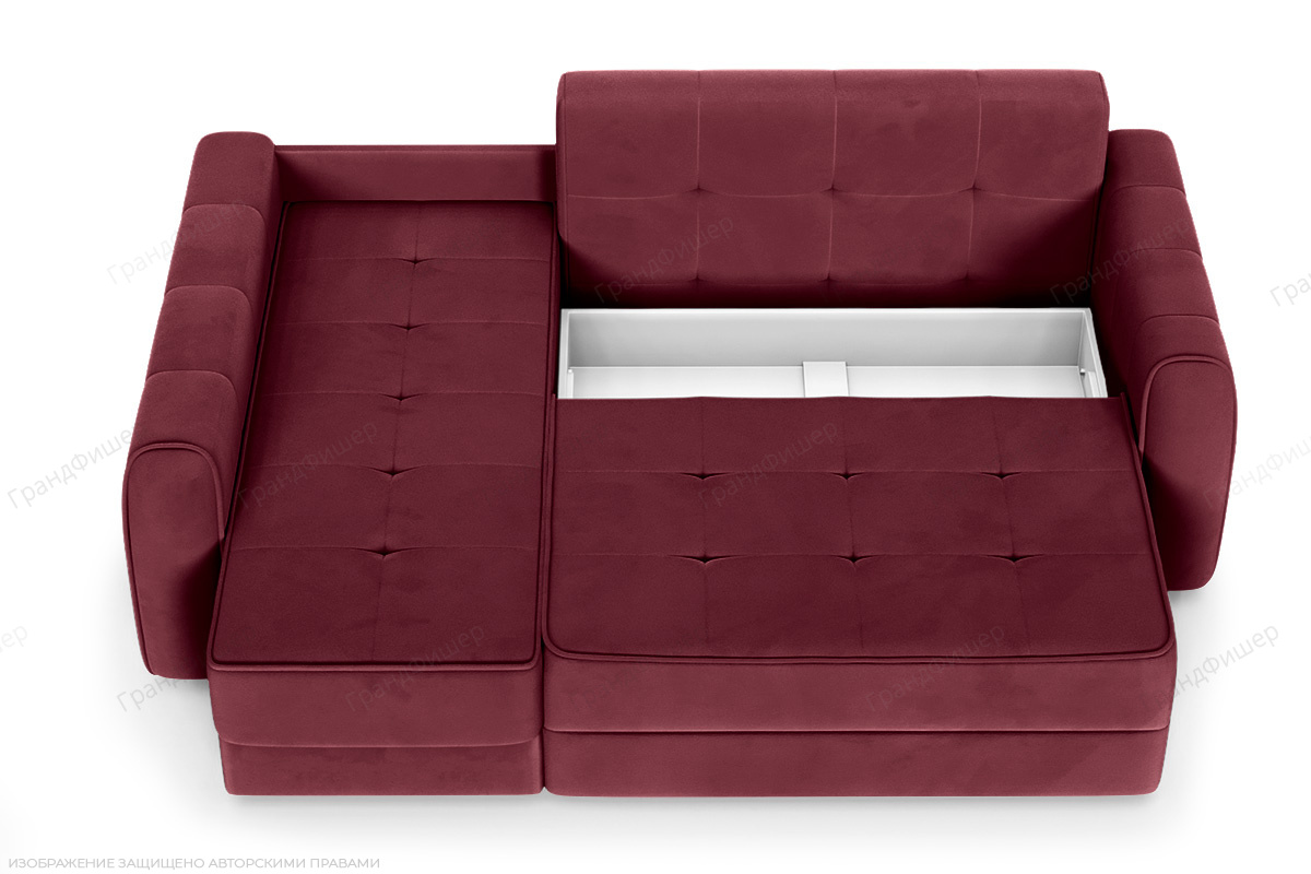 Угловой диван Кайман-12 Энерджи Лайт 810_17 Ящик для белья