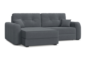 Угловой диван Кайман-13 Энерджи Лайт 810_19 Серый Вид по диагонали