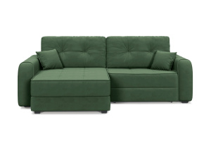 Угловой диван Кайман-13 Amigo Green Вид спереди