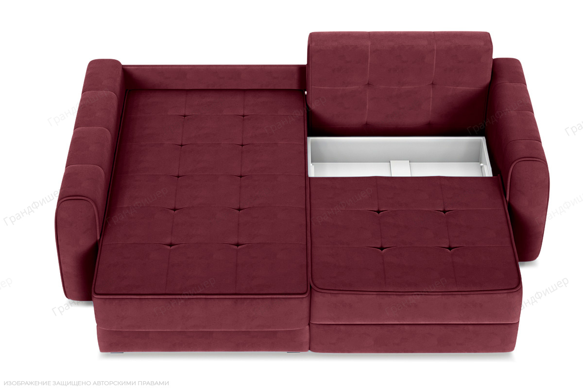 Угловой диван Кайман-13 Энерджи Лайт 810_17 Ящик для белья