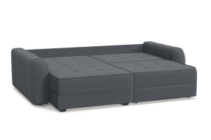 Угловой диван Кайман-13 Энерджи Лайт 810_19 Серый Спальное место