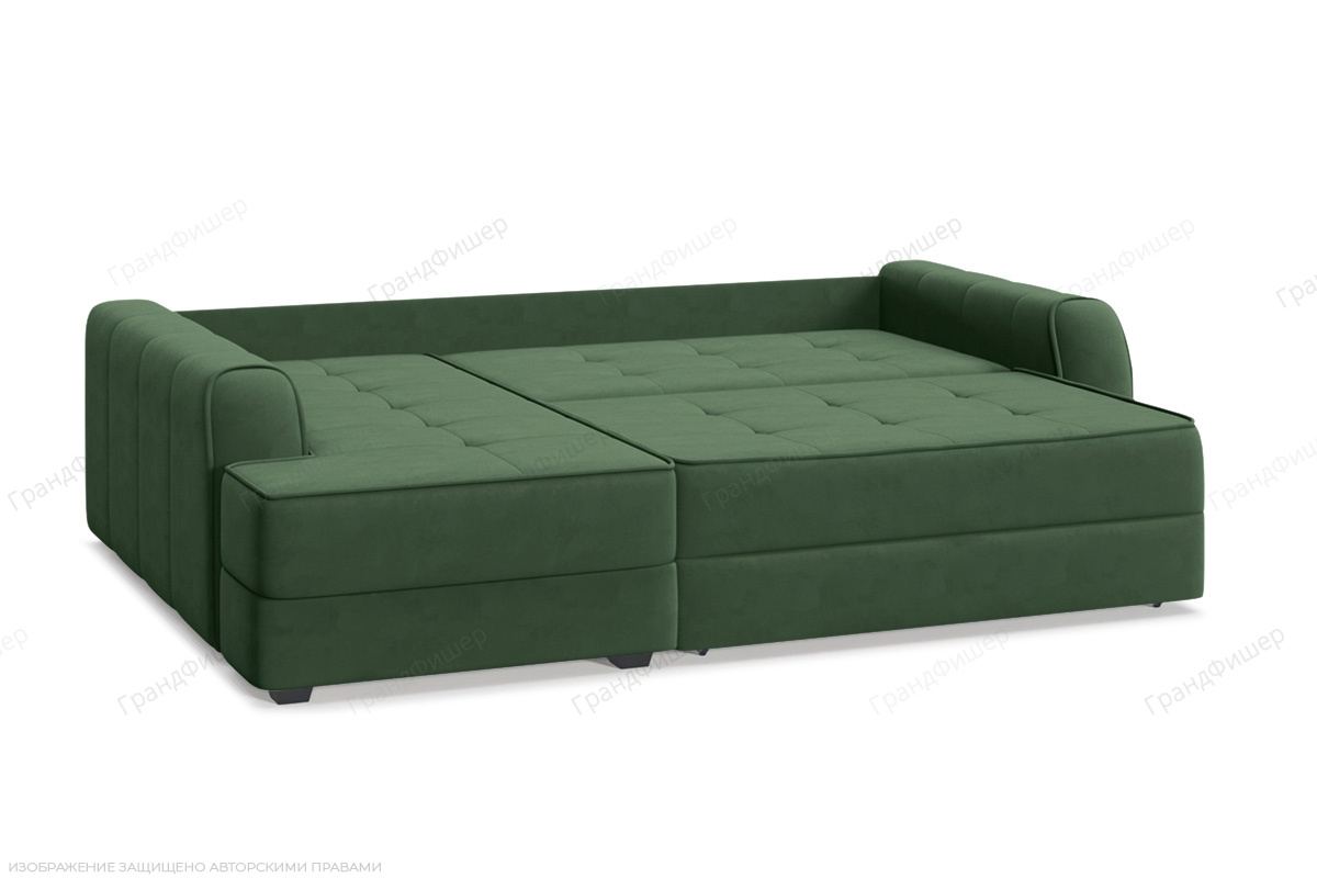 Угловой диван Кайман Amigo Green Спальное место