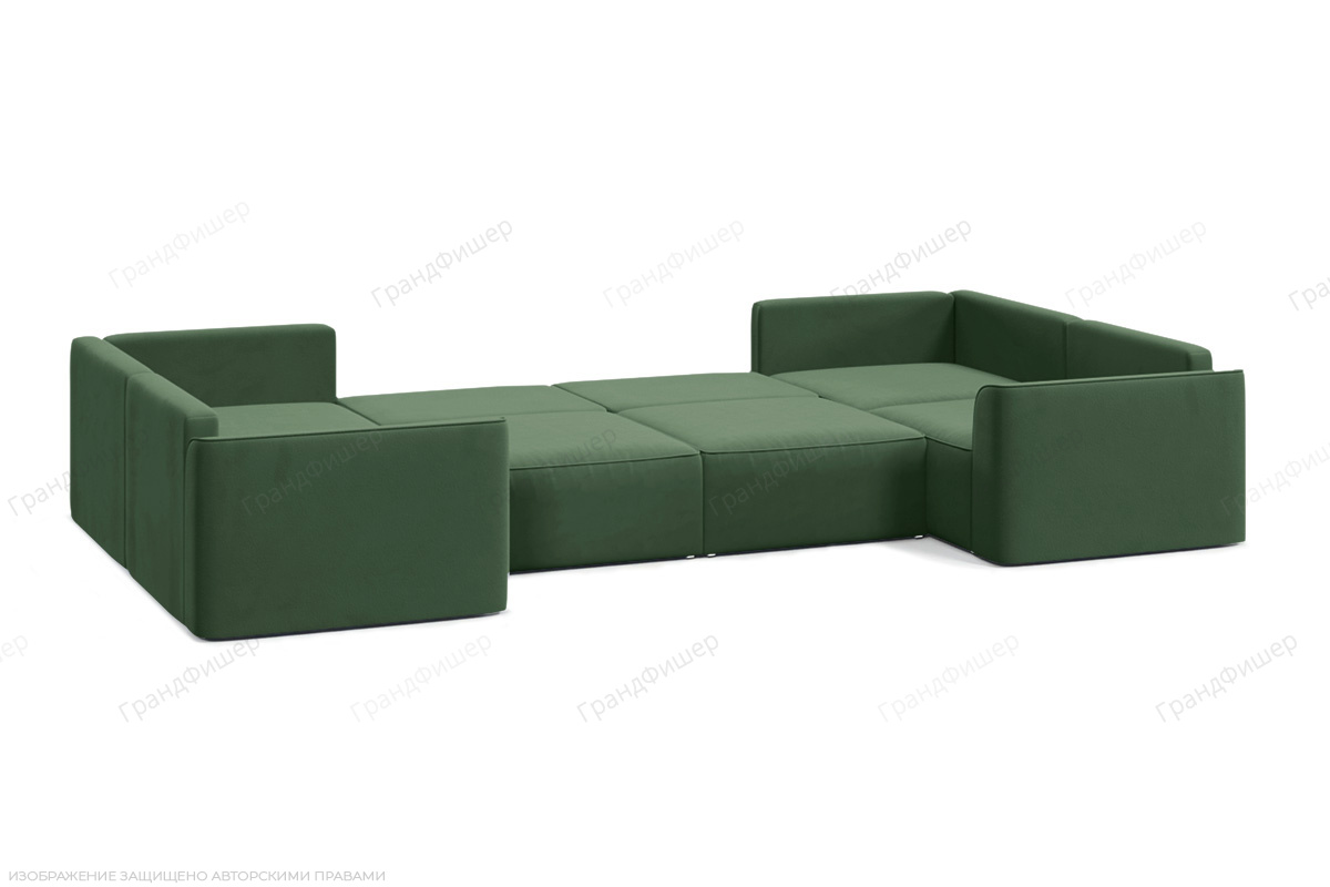 Модульный диван Моди 1У2У1 Amigo Green Спальное место