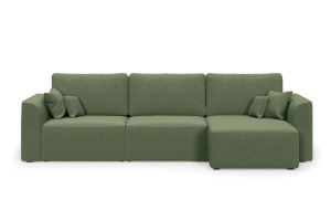 Угловой диван Сиэтл 2А Энерджи Лайт 810_13 Зеленый Вид спереди