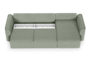 Угловой диван Сиэтл 2А Zara Olivo 30 Ящик для белья