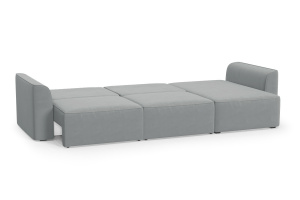 Угловой диван Сиэтл 2А Zara Steel 52 Спальное место