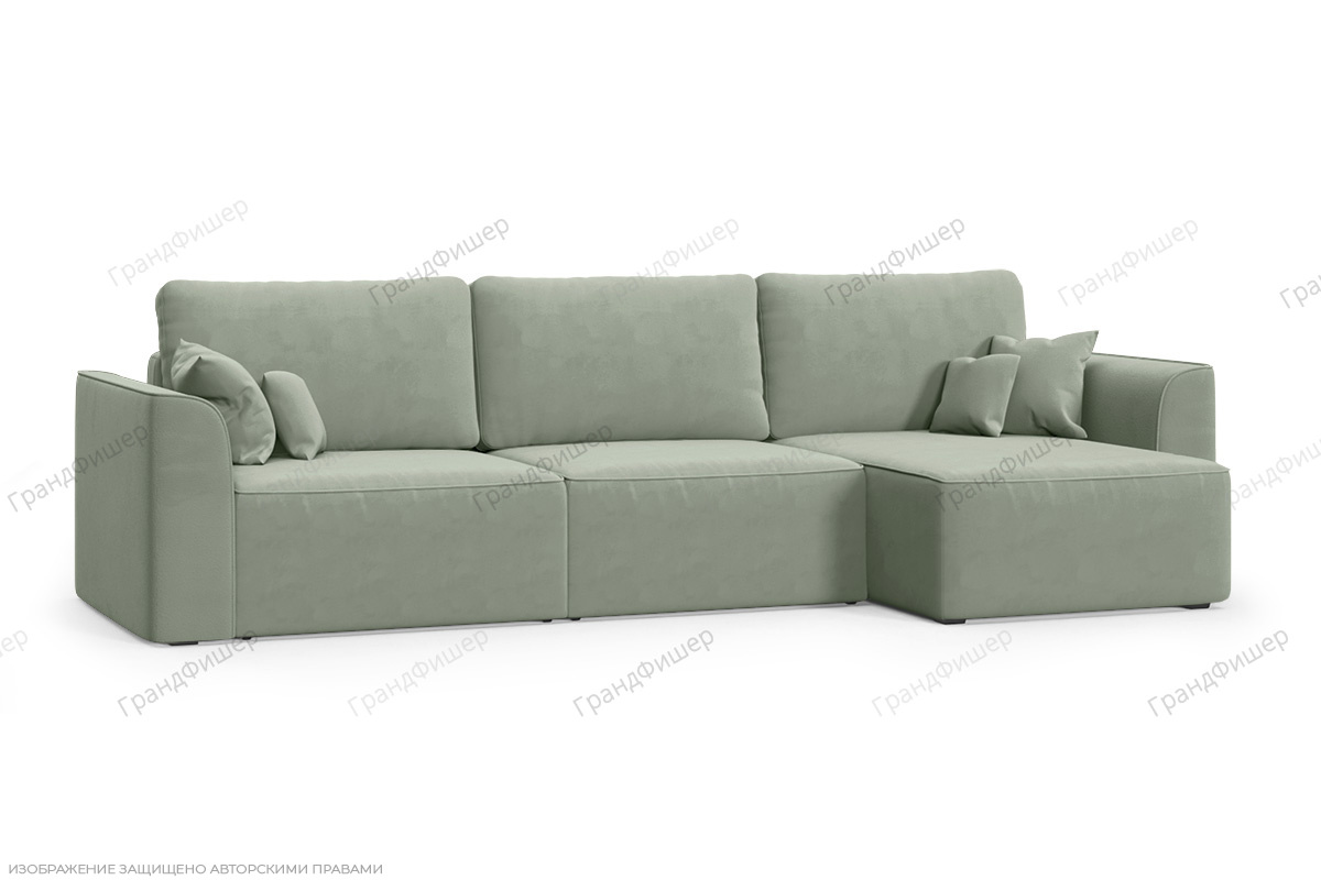 Угловой диван Сиэтл 2А Zara Olivo 30 Вид по диагонали