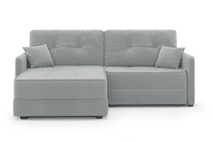Пружинный диван Кайман-3 Zara Steel 52 Вид спереди