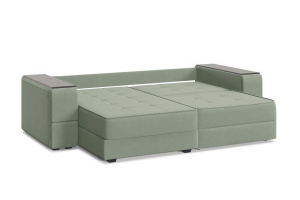 Угловой диван Кайман-5 с ящиками и столом Zara Olivo 30 Спальное место