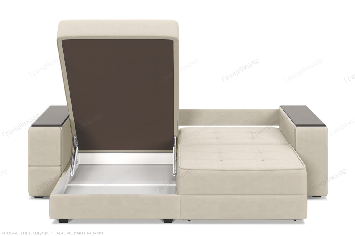 Угловой диван Кайман-5 с ящиками и столом Энерджи Лайт 810_2 Ящик для белья