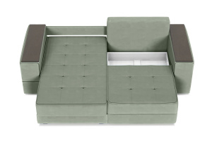 Угловой диван Кайман-5 с ящиками и столом Zara Olivo 30 Ящик для белья