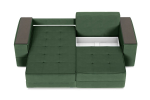 Угловой диван Кайман-5 с ящиками и столом Amigo Green Ящик для белья