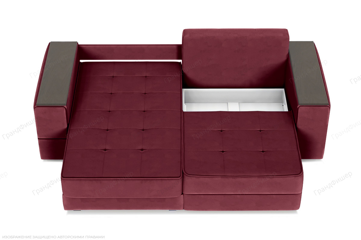 Угловой диван Кайман-5 с ящиками и столом Энерджи Лайт 810_17 Ящик для белья