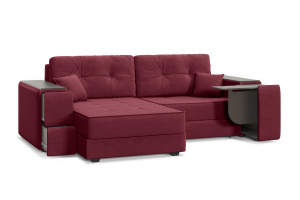 Угловой диван Кайман-5 с ящиками и столом Энерджи Лайт 810_17 Вид по диагонали
