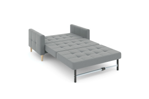 Прямой диван Этро люкс с опорой №5 Zara Steel 52 Спальное место