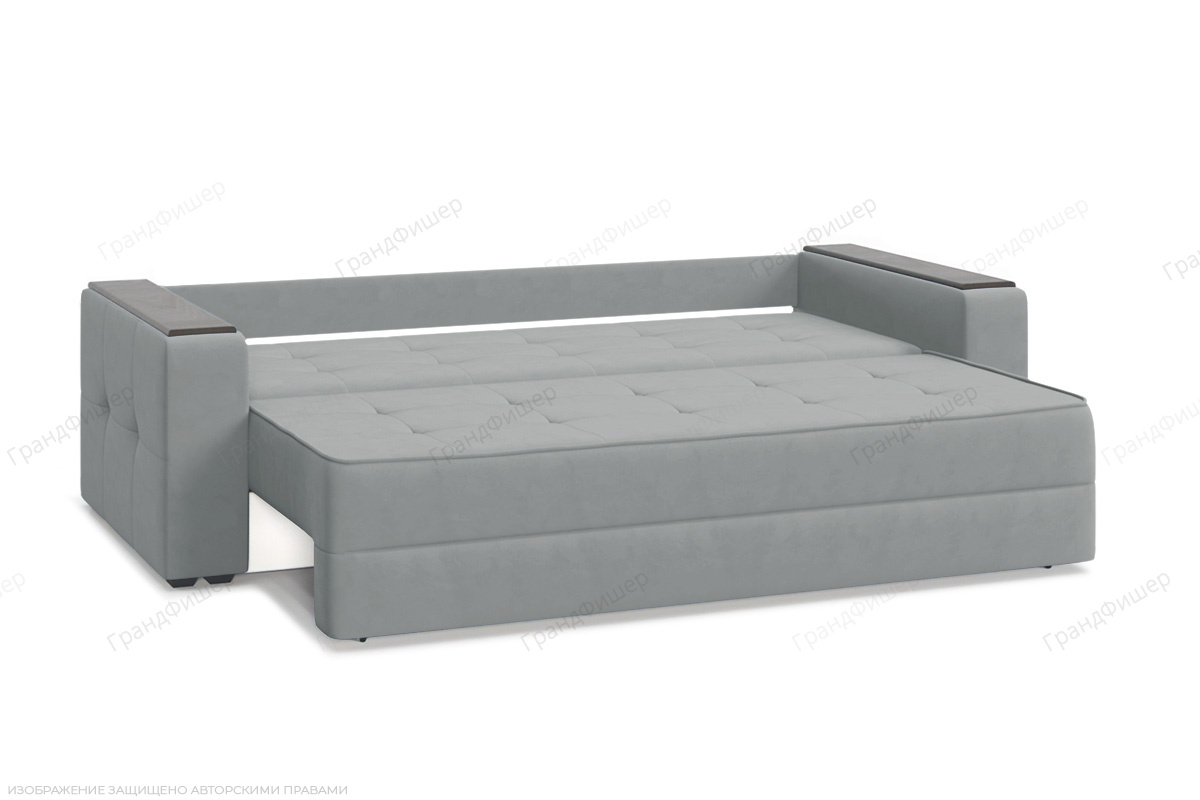 Пружинный диван Кайман-4 Zara Steel 52 Спальное место
