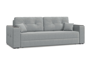 Пружинный диван Кайман-4 Zara Steel 52 Вид по диагонали