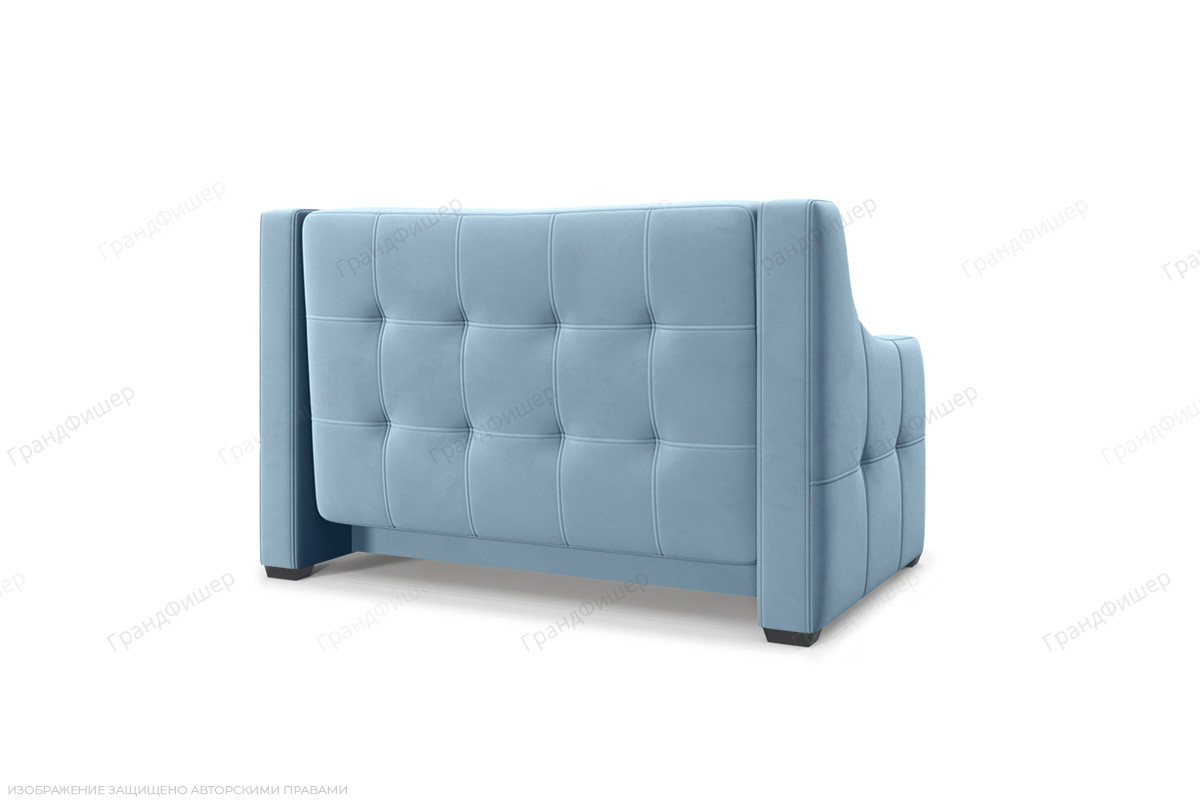 Прямой диван Сохо Amigo Blue Вид сзади