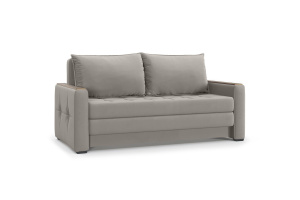 Прямой диван Этро люкс с накладками (спальное 140 см) Энерджи Лайт 810/16 Вид по диагонали