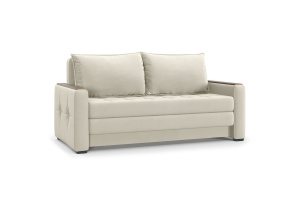 Прямой диван Этро люкс с накладками (спальное 140 см) Энерджи Лайт 810/2 Вид по диагонали