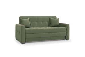 Прямой диван Этро люкс с накладками (спальное 140 см) Энерджи Лайт 810/13 Вид по диагонали