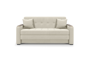 Прямой диван Этро люкс с накладками (спальное 140 см) Энерджи Лайт 810/2 Вид спереди