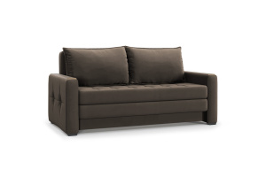 Прямой диван Этро люкс с накладками (спальное 140 см) Энерджи Лайт 810/7 Вид по диагонали