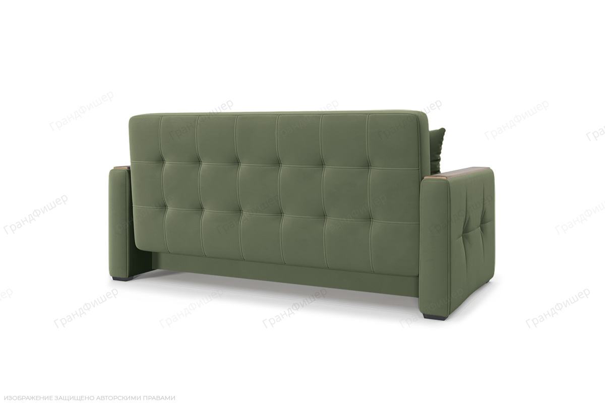 Прямой диван Этро люкс с накладками (спальное 140 см) Энерджи Лайт 810/13 Вид сзади