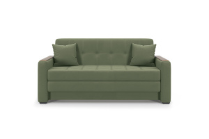 Прямой диван Этро люкс с накладками (спальное 140 см) Энерджи Лайт 810/13 Вид спереди