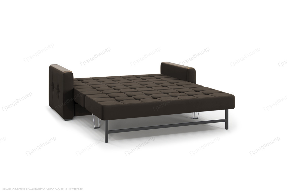 Прямой диван Этро люкс с накладками (спальное 140 см) Энерджи Лайт 810/7 Спальное место