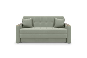 Прямой диван Этро люкс с накладками (спальное 140 см) Zara Olivo 30 Вид спереди