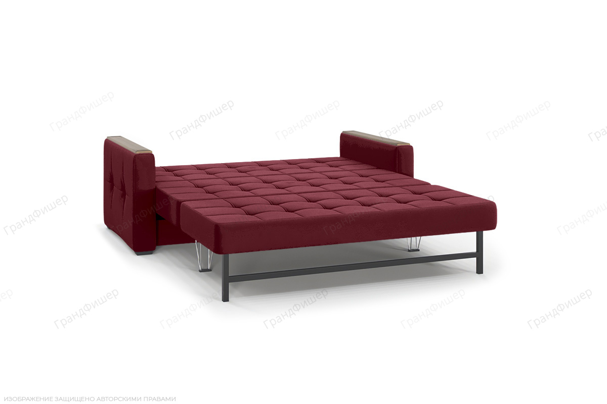 Прямой диван Этро люкс с накладками (спальное 140 см) Энерджи Лайт 810/17 Спальное место