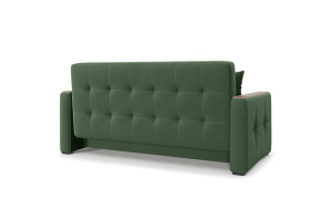 Прямой диван Этро люкс с накладками (спальное 140 см) Amigo Green Вид сзади