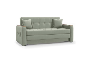 Прямой диван Этро люкс с накладками (спальное 140 см) Zara Olivo 30 Вид по диагонали