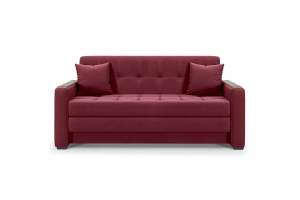 Прямой диван Этро люкс с накладками (спальное 140 см) Энерджи Лайт 810/17 Вид спереди