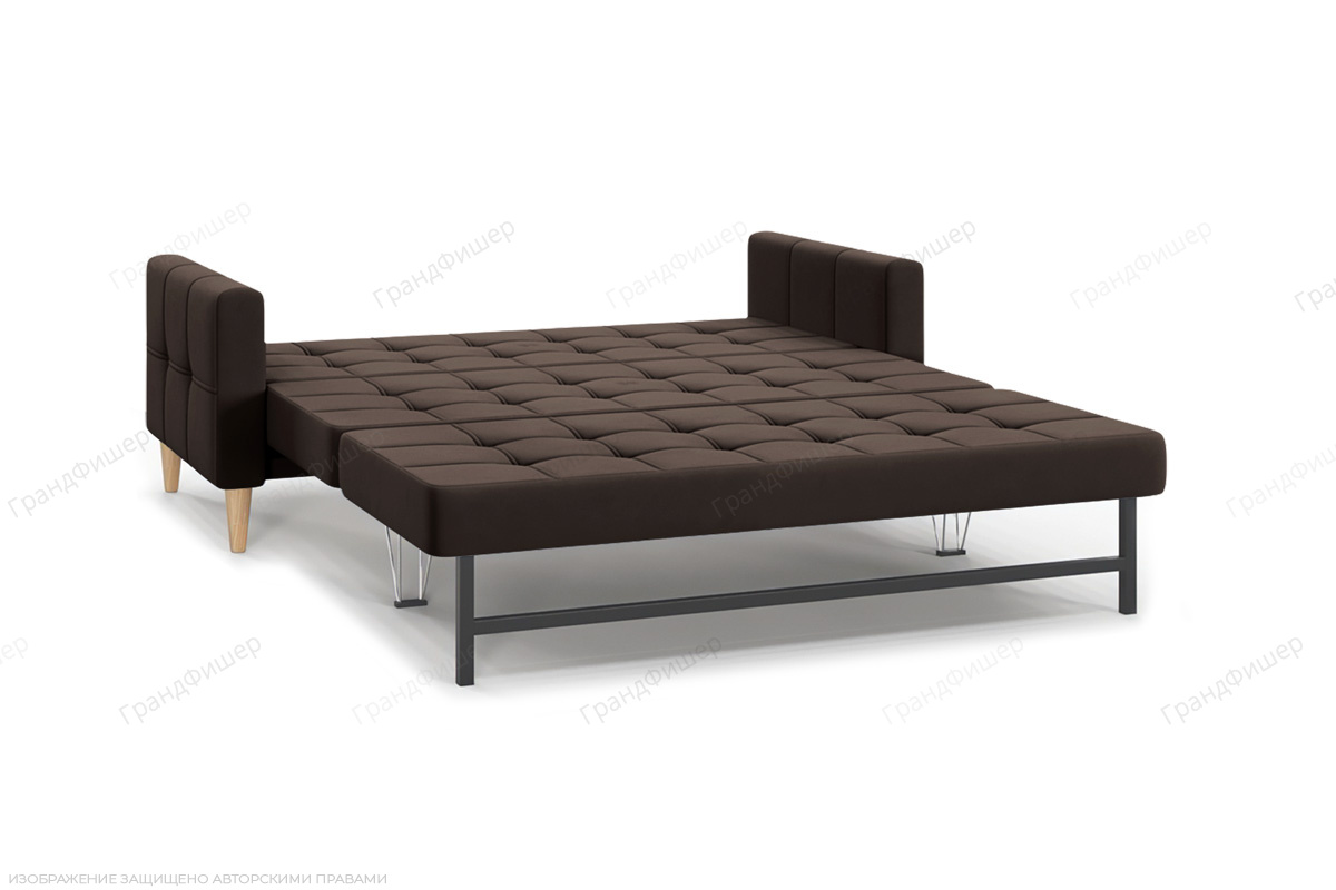 Прямой диван Этро люкс с опорой №5 (спальное 140 см) Энерджи Лайт 810/7 Спальное место