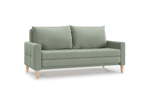 Прямой диван Этро люкс с опорой №5 (спальное 140 см) Zara Olivo 30 Вид по диагонали