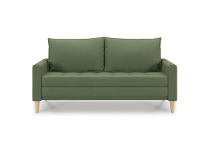 Прямой диван Этро люкс с опорой №5 (спальное 140 см) Энерджи Лайт 810/13 Вид спереди