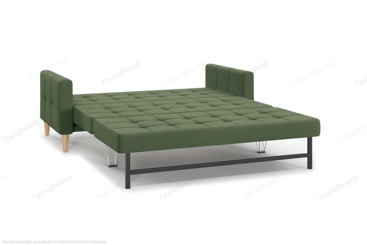 Прямой диван Этро люкс с опорой №5 (спальное 140 см) Энерджи Лайт 810/13 Спальное место