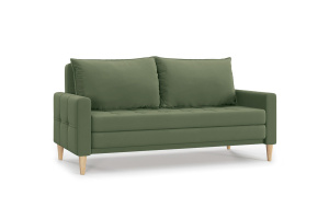 Прямой диван Этро люкс с опорой №5 (спальное 140 см) Энерджи Лайт 810/13 Вид по диагонали