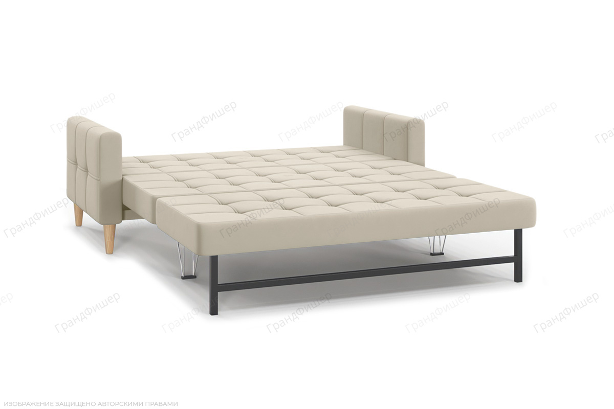 Прямой диван Этро люкс с опорой №5 (спальное 140 см) Энерджи Лайт 810/2 Спальное место