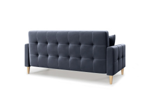 Прямой диван Этро люкс с опорой №5 (спальное 140 см) Amigo Navy Вид сзади